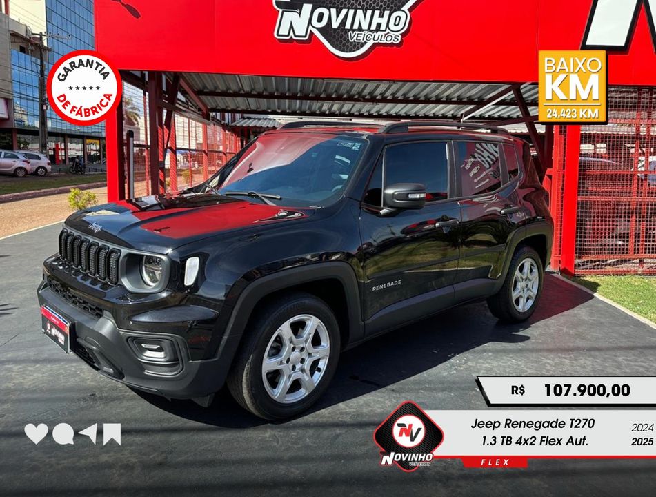 Jeep Renegade T270 1.3 TB 4x2 Flex Aut.
