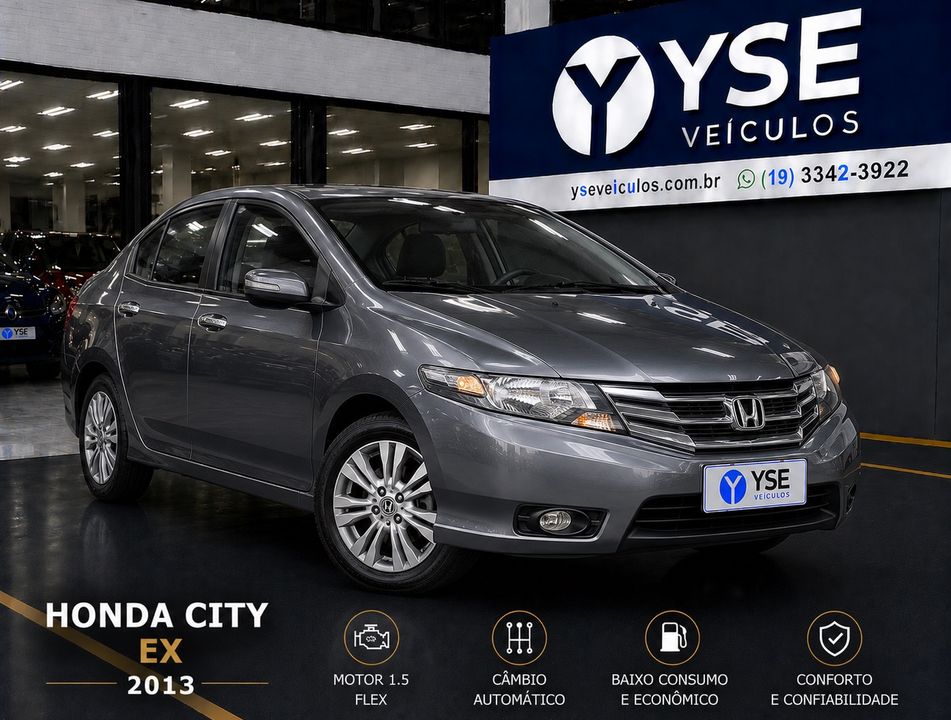 Honda CITY Sedan EX 1.5 Flex 16V 4p Aut.