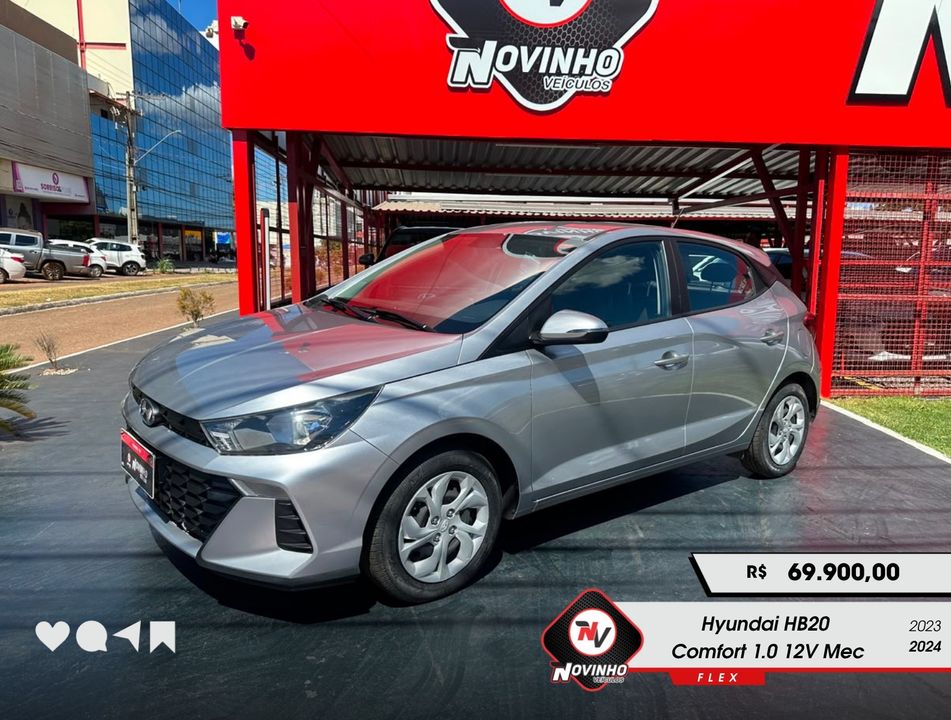 Hyundai HB20 Comfort 1.0 Flex 12V Mec.