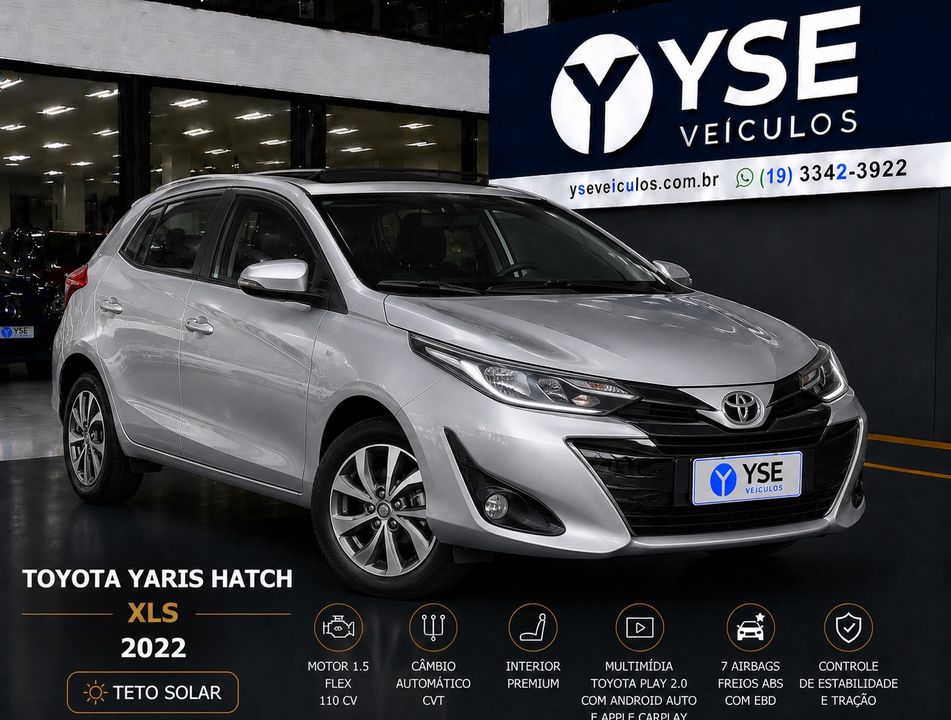 Toyota YARIS XLS Connect 1.5 Flex 16V 5p Aut.