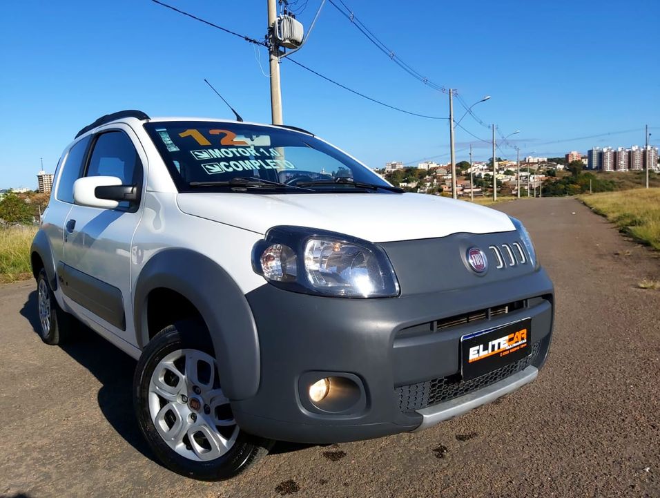 Fiat uno way 1 0 evo fire flex 8v 2p flex 2 portas c mbio manual em