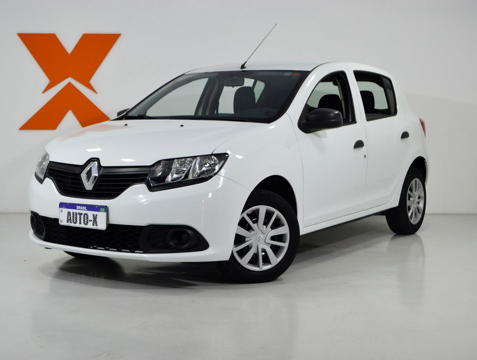 Renault SANDERO Authentique HiPower 1.0 16V 5p Flex 4 portas, câmbio