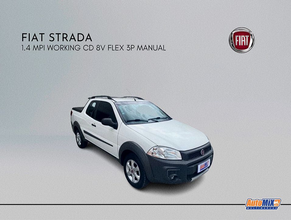 Fiat Strada Working 1.4 mpi Fire Flex 8V CD